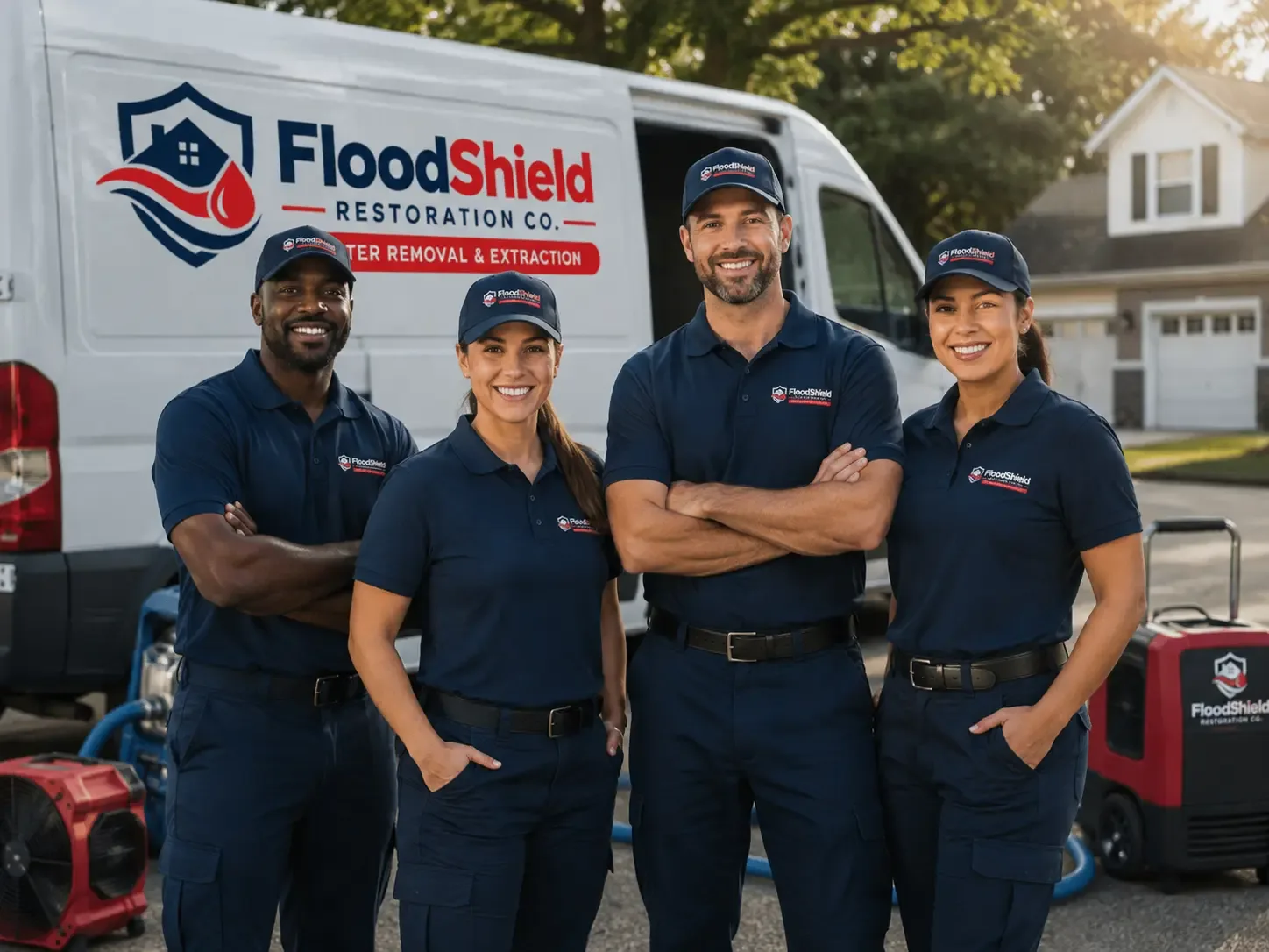 Flood Damage Restoration company in Summitville, OH